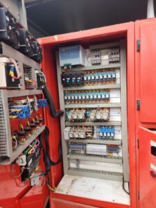 AMF controller installation CAT generator upgrade