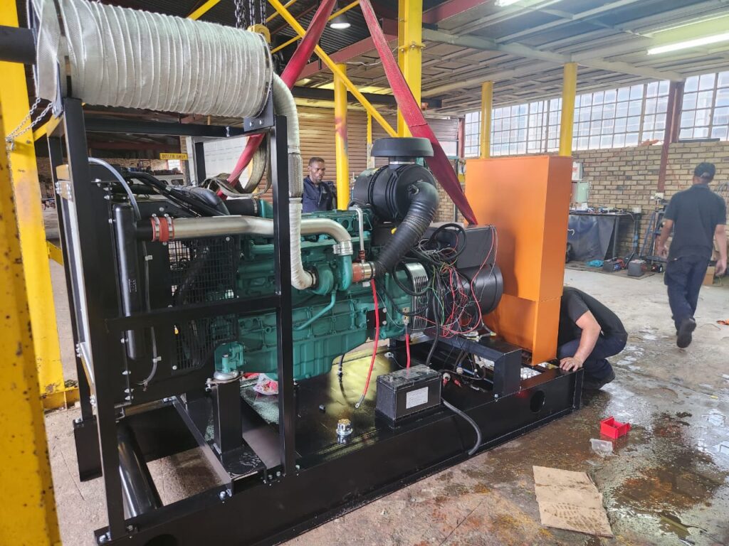150 kVA open set Volvo AMF