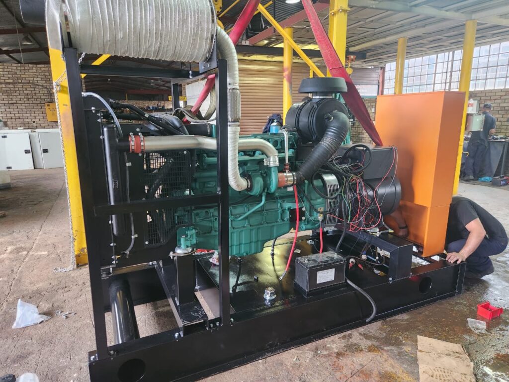 150 kVA open set Volvo AMF