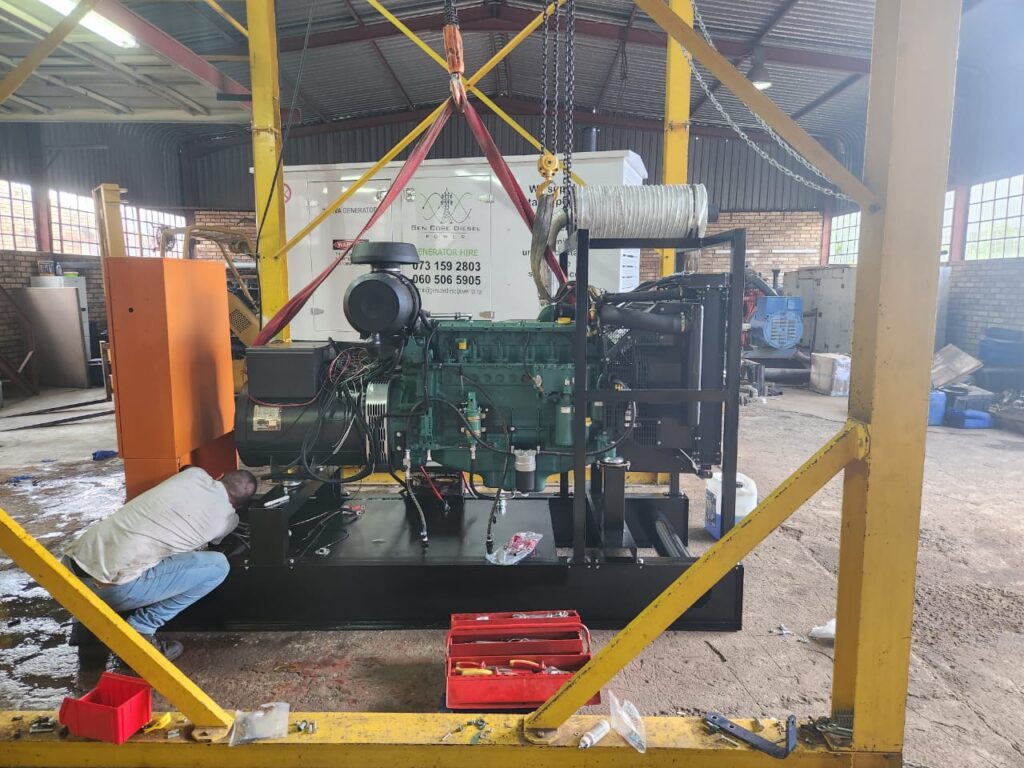 150 kVA open set Volvo AMF
