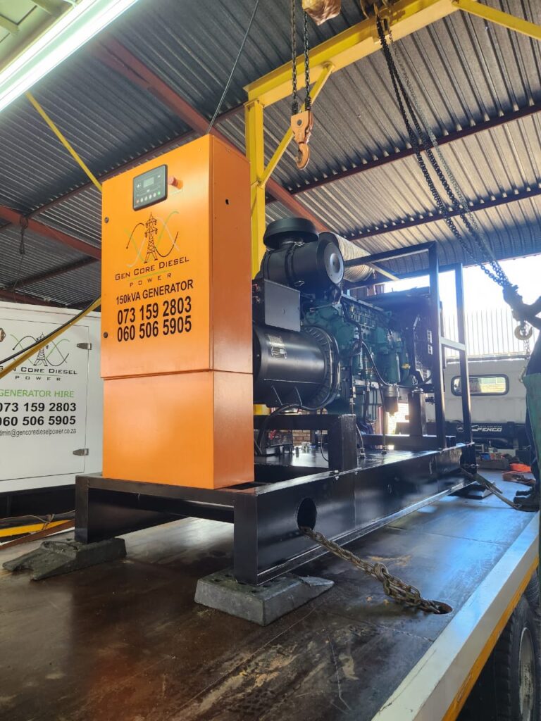 150 kVA open set Volvo AMF