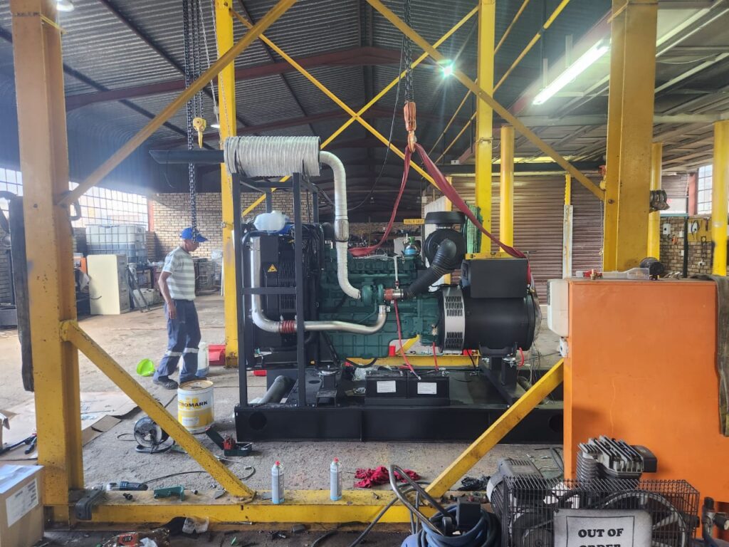 200 KVA open set Volvo AMF