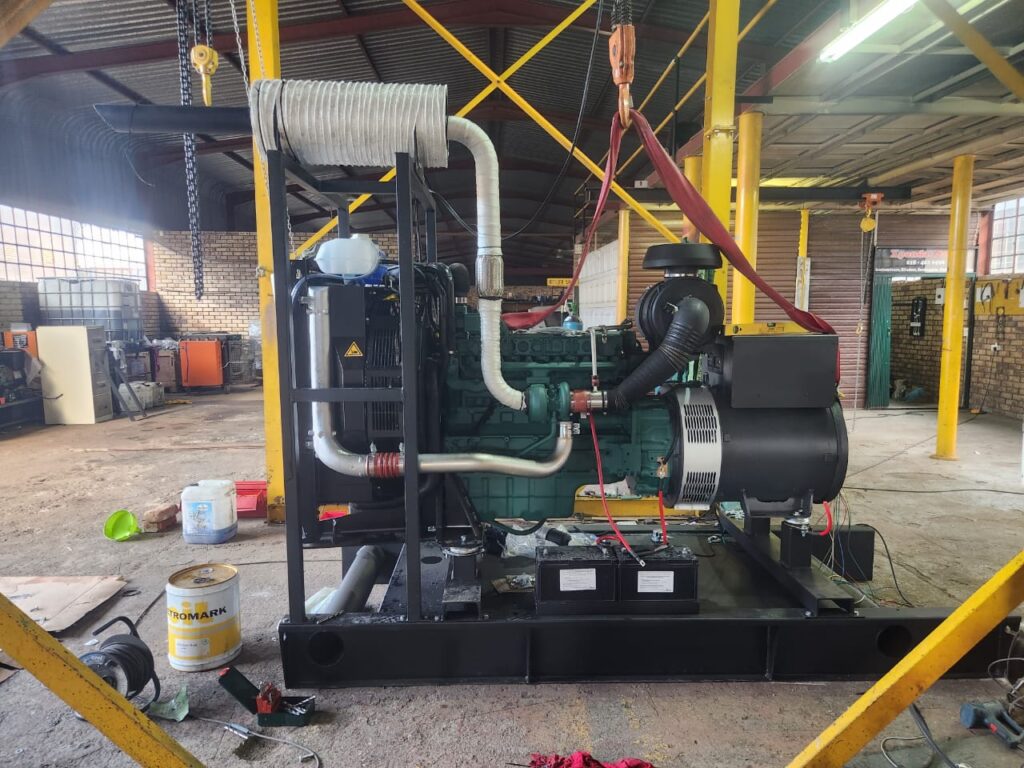 200 KVA open set Volvo AMF