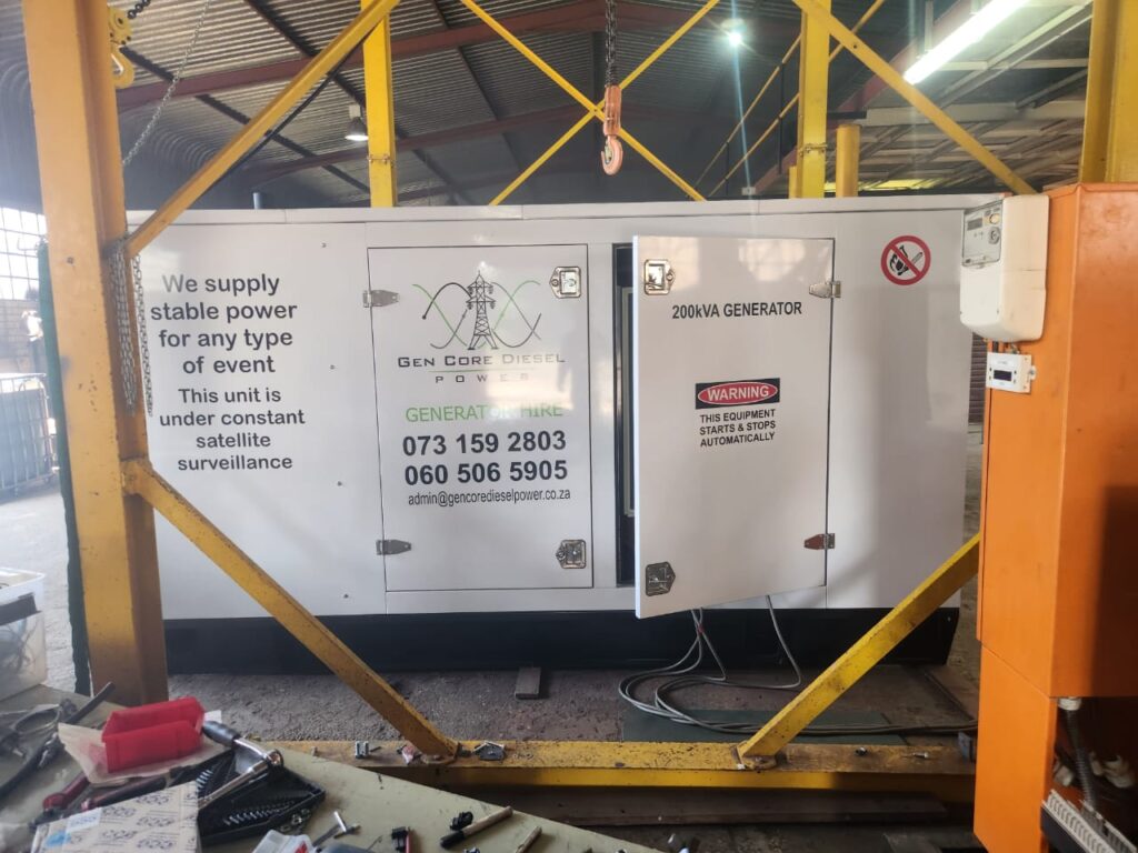 200 kVA closed set Deutz AMF
