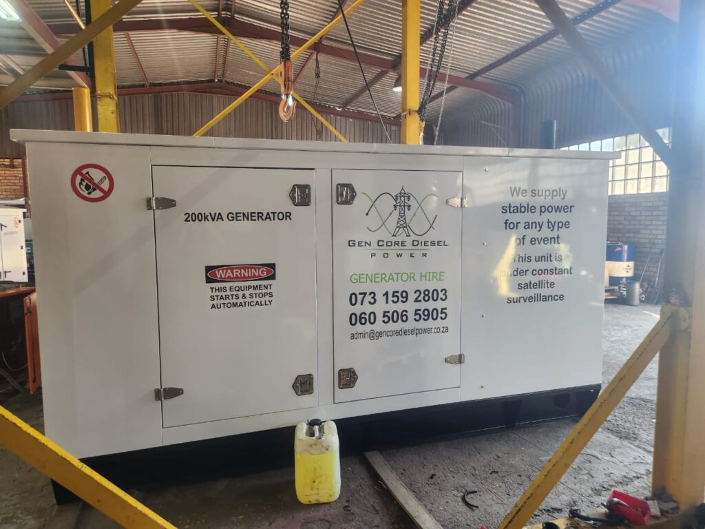 200 kVA closed set Deutz AMF