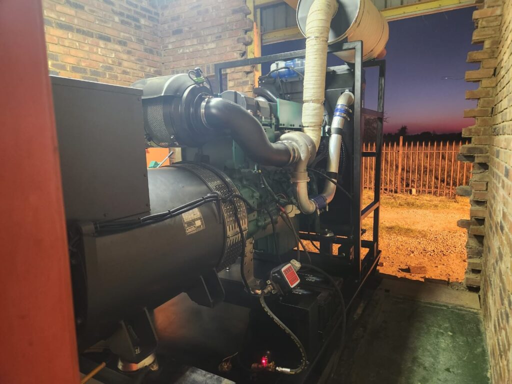 625 kVA Volvo open set mutual duel standby set
